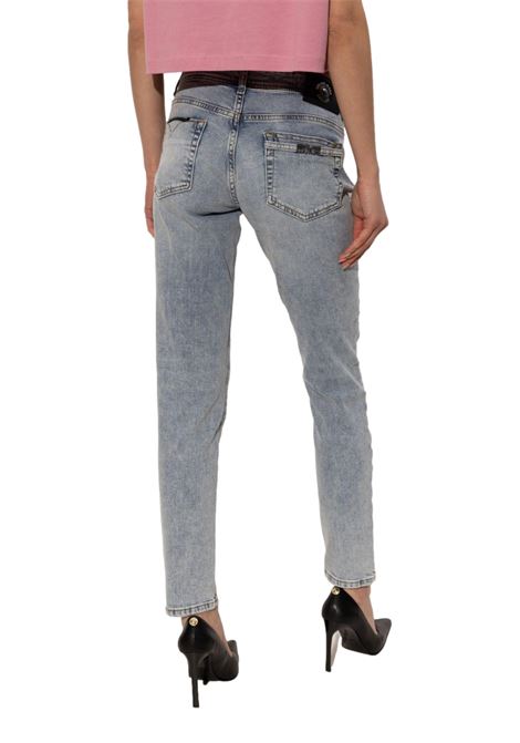 jeans con stampa logo VERSACE JEANS COUTURE | Pantaloni | 77HAB50S CDWA6904